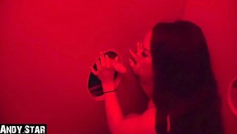 Andy Star In Enchanting Girlie At Cum Swallow Video