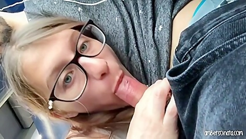 Real Public Bus Girl Swallows My Cum