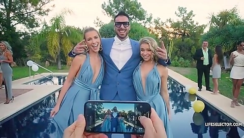 Flexy, Alexis Crystal, Milan Cheek - The Return Of The Wedding Crasher